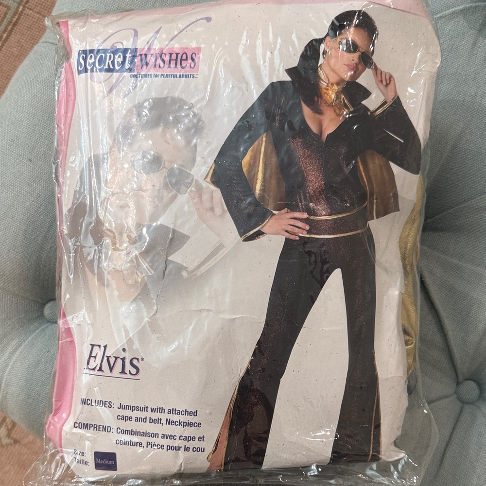 Secret Wishes Elvis Jumpsuit Costume